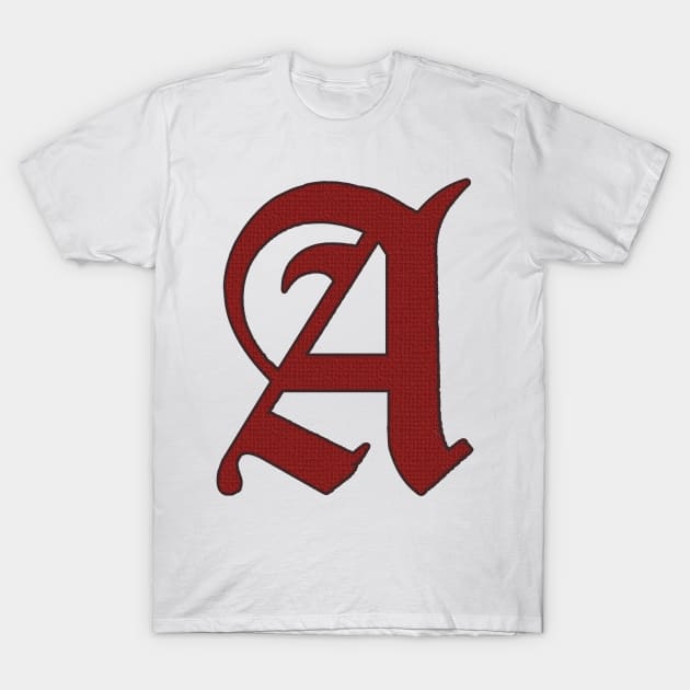 Scarlet Letter T-Shirt by valentinahramov